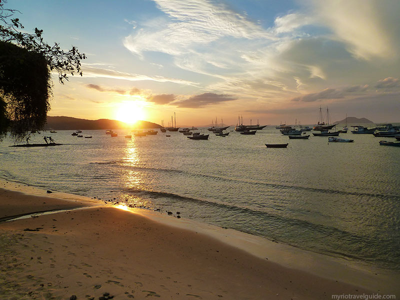 Photo prise pendant la visite francophone d'une dune à Buzios