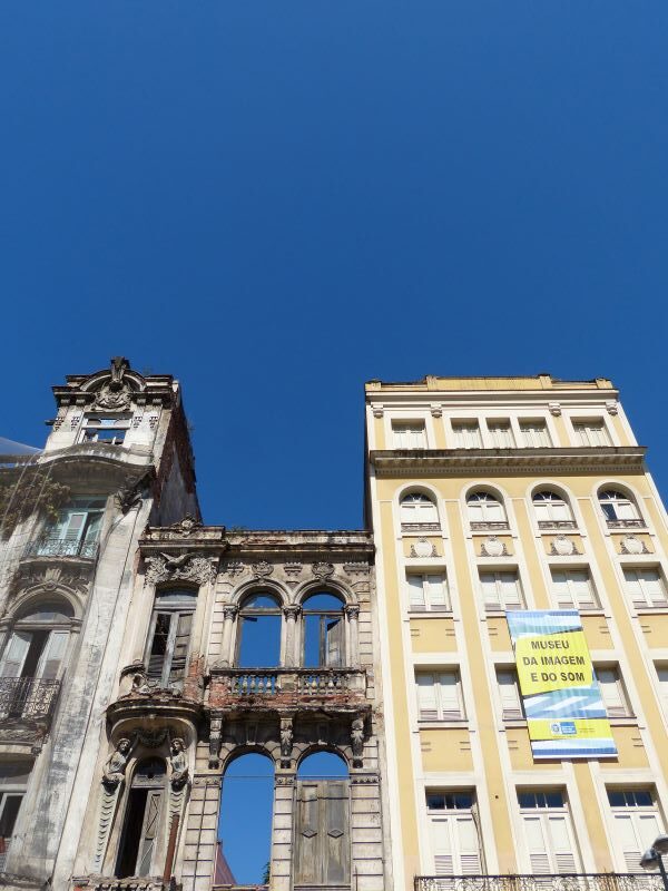 Vieilles bâtisses coloniales à Lapa, Rio de Janeiro